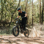 GugoIs Electric Bike for Adults,1000W,32 MPH,48V-15.6AH Battery,Max 25-45 Miles Electric Motorcycle,20 Fat Tire Dirt Bike, SHM 7
