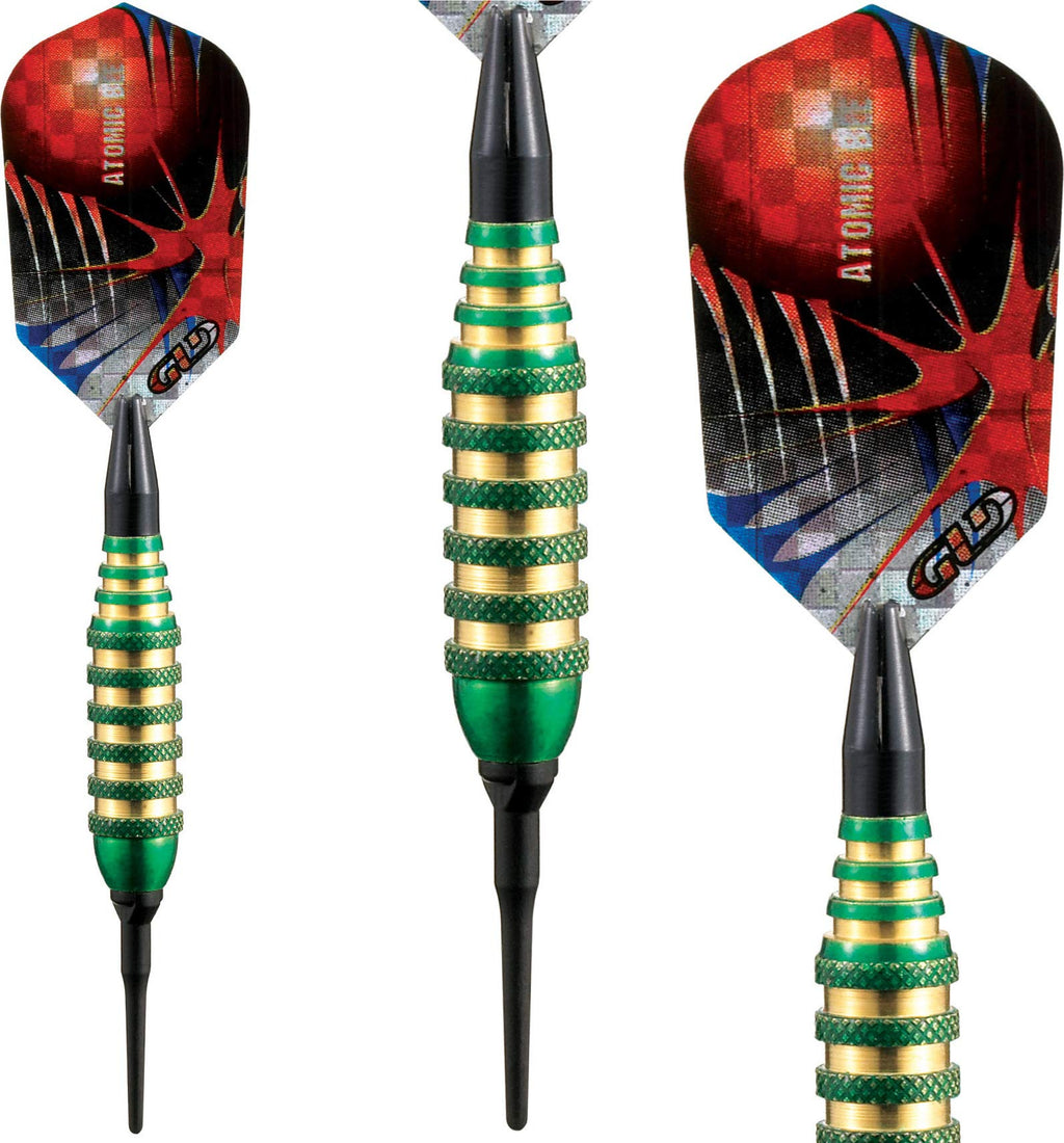 Viper Atomic Bee Soft Tip Darts, Green, 16 Grams