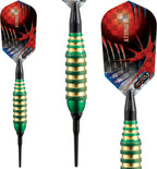 Viper Atomic Bee Soft Tip Darts, Green, 16 Grams