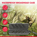 Skb Cases Iseries Hard Exterior Waterproof Watertight Arrow Broadhead Utility Case For Outdoor Camping, Fishing, And Hunting, Bl