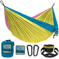 Wise Owl Outfitters Camping Hammock - 500lbs Portable Hammock with Tree Straps - Travel, Backpacking, Hiking, Outdoors Camping G