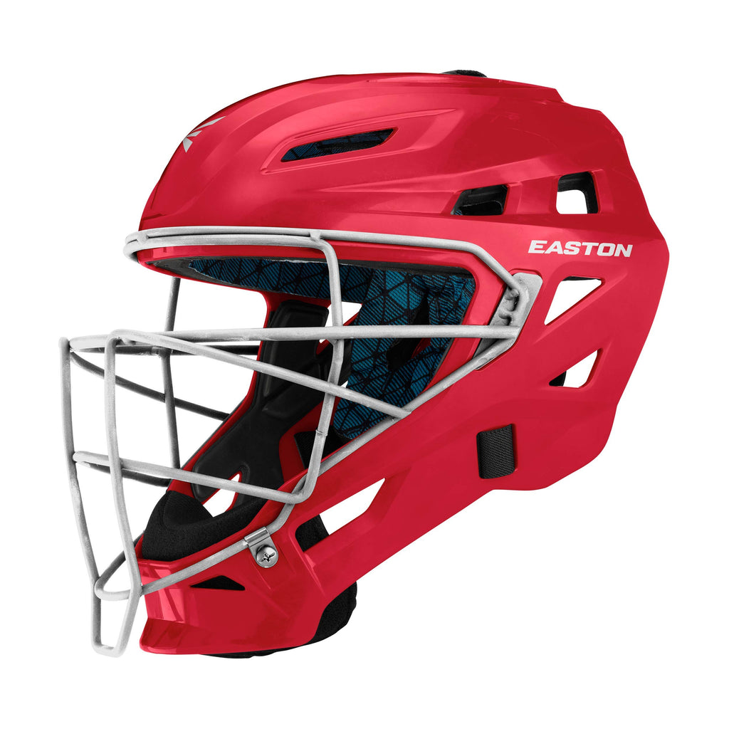 Easton Gametime Baseball Catchers Equipment Box Set, Intermediate, Red