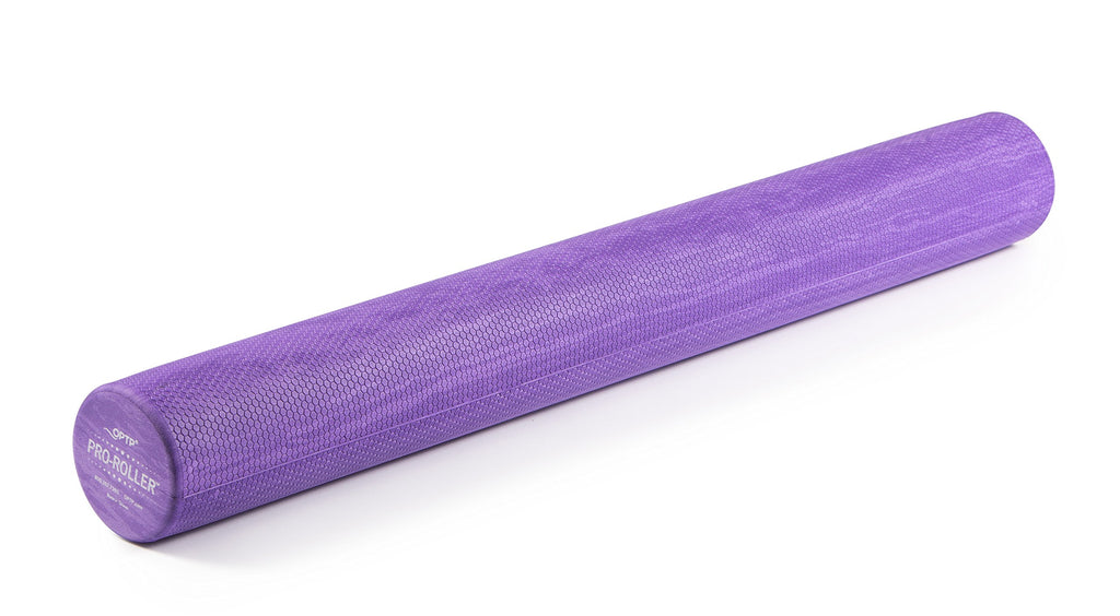 Optp Pro-Roller 36 X 4 Foam Roller - Standard Density - For Massage, Stretching, Fitness, Yoga And Pilates Exercise