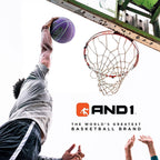 And1 Fantom Rubber Basketball - Official Size Streetball, Made For Indoor And Outdoor Basketball Games - Sold Deflated (Pump Not