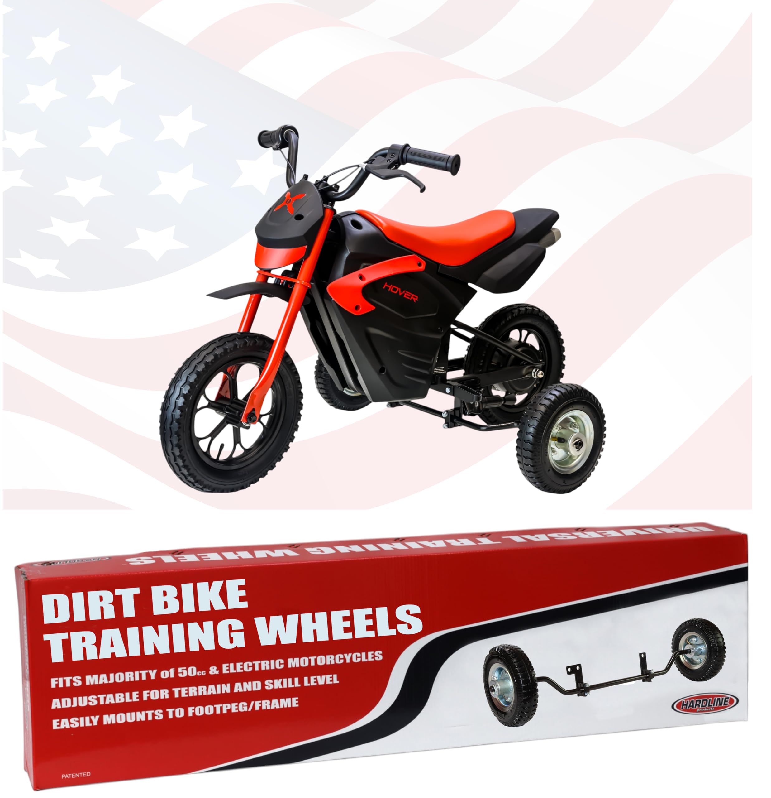 Hardline Products USA Wheels for Tots Training Wheels (Hover-1)