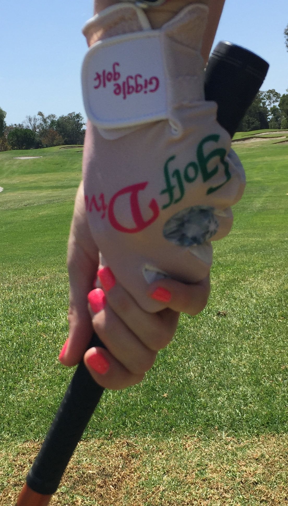 Giggle Golf Women'S Golf Glove (Small, Worn On Left Hand, Golf Diva)