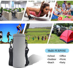 Aupet Water Bottle Carrier,Insulated Neoprene Water Bottle Holder Bag Case Pouch Cover 500Ml Adjustable Shoulder Strap, Great Fo
