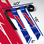 Franklin Sports Nfl Buffalo Bills Flag Football Sets - Nfl Team Flag Football Belts And Flags - Flag Football Equipment For Kids