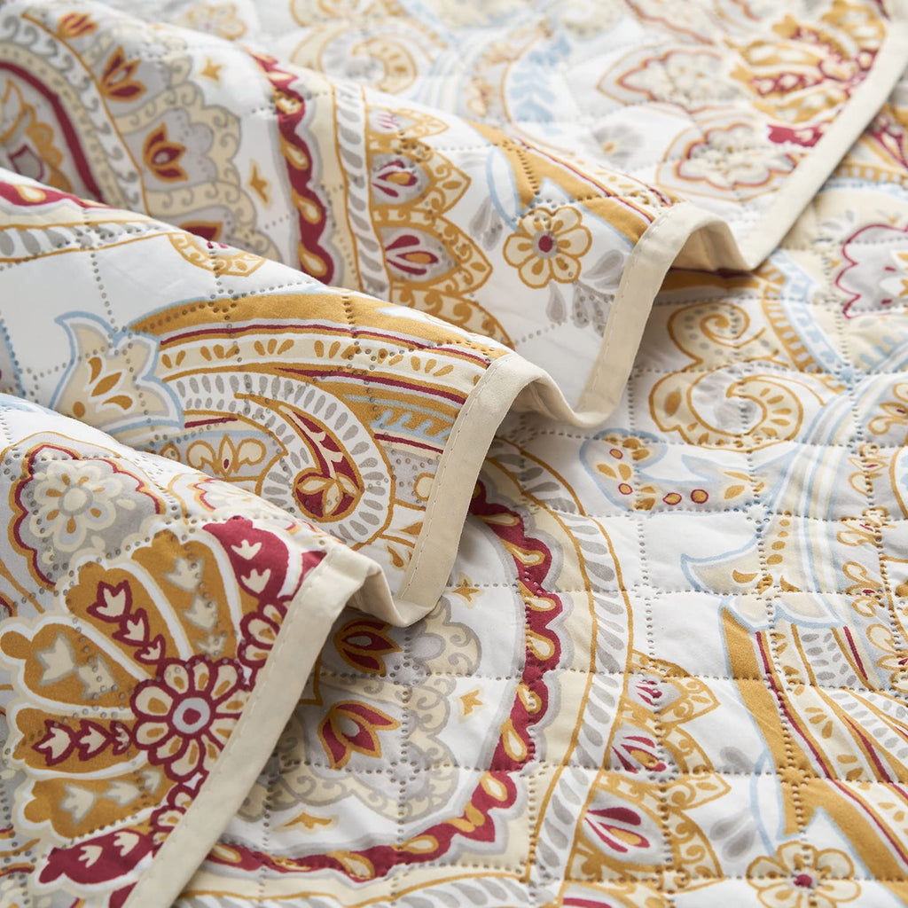 Mellanni Bedspread Coverlet Set - Twin Bedding Cover With Sham - Ultrasonic Quilting Technology - 2 Piece Oversized Twin Quilt S