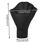 2 Pairs Swimming Gloves Aquatic Swim Training Gloves Neoprene Gloves Webbed Fitness Water Resistance Training Gloves For Swimmin