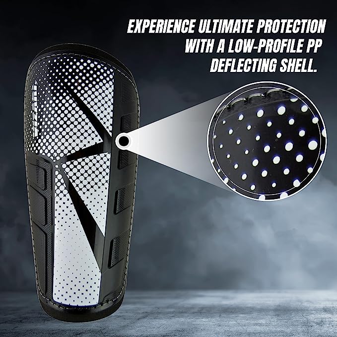 Vizari Vector Soccer Shin Guard – Black