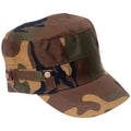 Jsr Military Style Beat The Heat Cadet Cap For Men Camouflage Pattern Adjustable Fit