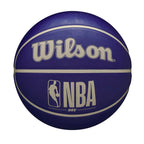 Wilson Nba Drv Outdoor Basketball - Indigo/Beige, Size 6-28.5''