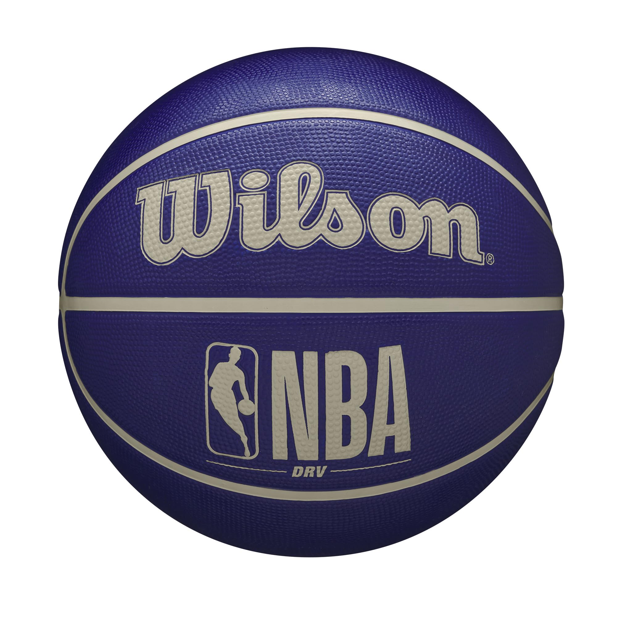 Wilson Nba Drv Outdoor Basketball - Indigo/Beige, Size 6-28.5''