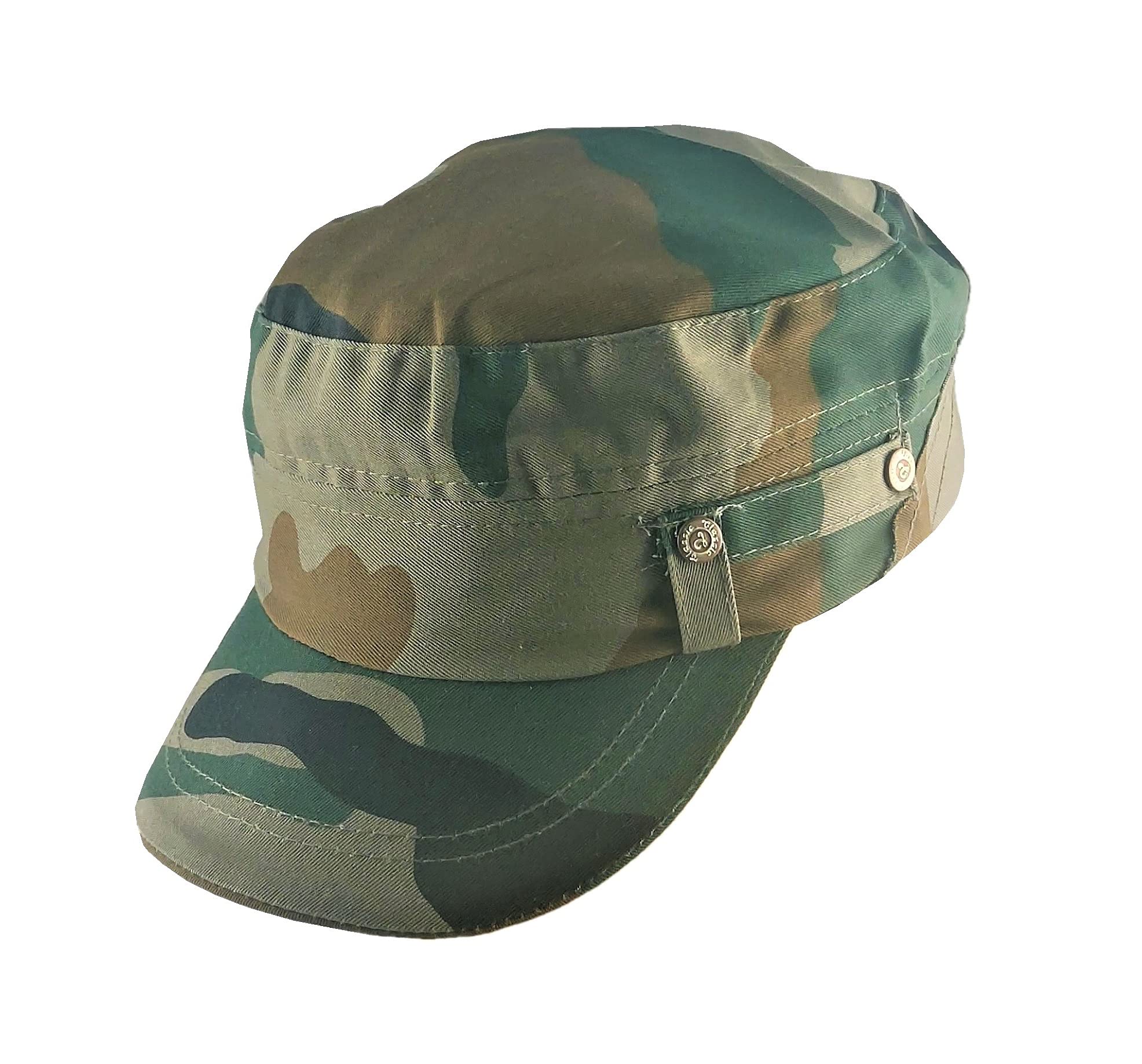Army Stylish Short Peak Caps For Men Multicolour