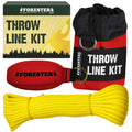 FORESTER 15oz Professional Throw Line Kit with Storage Bag | 150ft Polyethylene Throw Line, Arborist Throw Weight, and Throw Bag