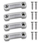 Yyst 25Mm (One Inch) Ss 316 Bimini Top Strap Pad Eye Footman'S Loop Ss 316 Heavy Duty For Boat,Kayak Tie Downs,Etc -Hardware Inc