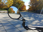 Hafny E13 Approved E-Bike Mirror, Large Surface Bar End Bike Mirror, Hd Automotive Glass Bicycle Mirror, Safe Blast-Resistance C