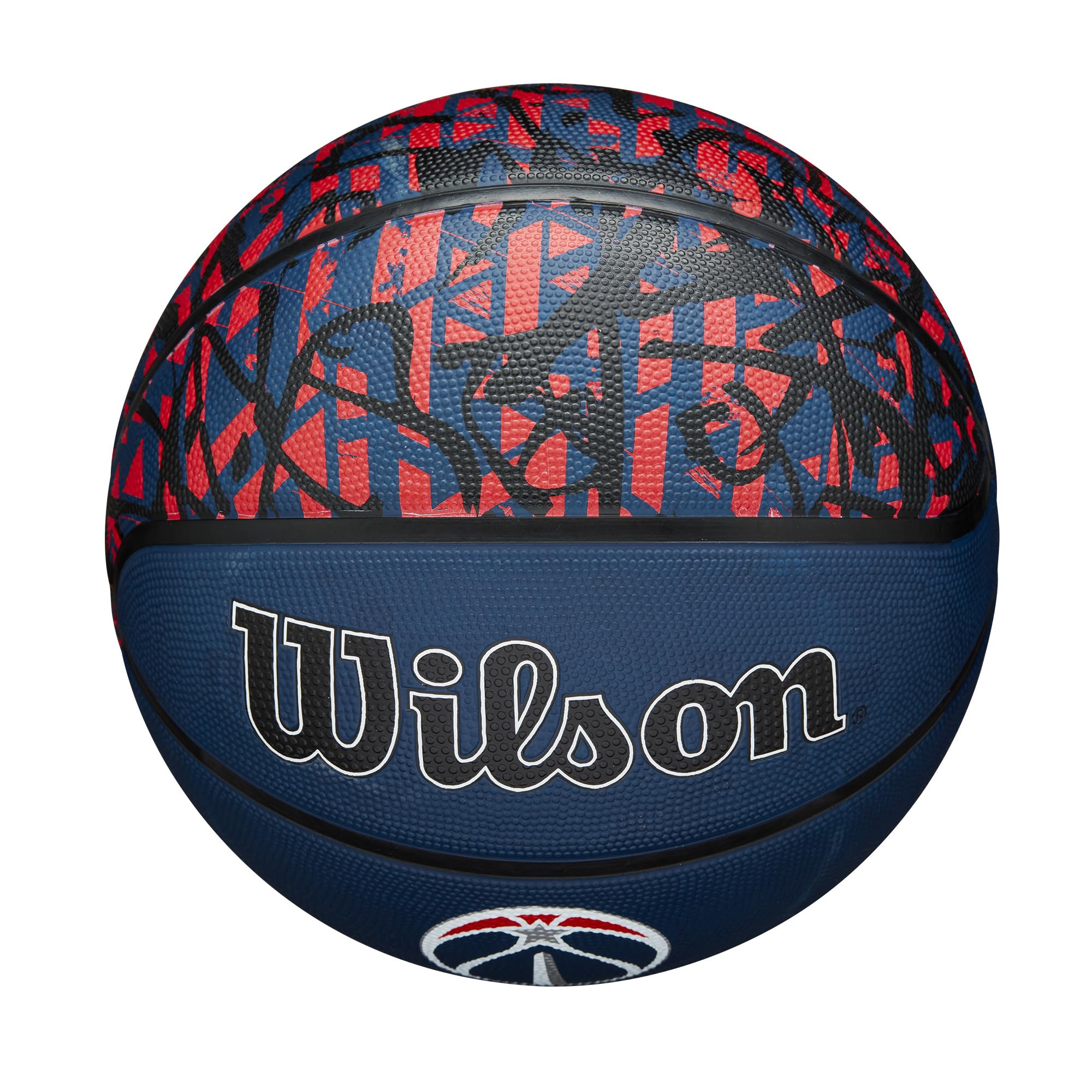 Wilson Nba Team Graffiti Basketball - Washington Wizards, Size 7-29.5''