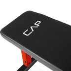 Cap Barbell Flat Weight Bench, Red