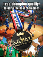 Bstwarm Goat Medal - 3' Heavy Duty Goat Necklace, Double-Sided 3D Engraved Championship Trophy For Sports Awards, Mvp Gifts & Co