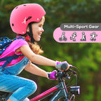 Hurtle Sports Safety Bicycle Kids Helmet-Toddler&Child Bike Helmet W/Adjust Knob,Chin Strap,Ventilation -Toddlers/Childrens Helm