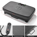 Sunny Health & Fitness Vibrating Plate Exercise Machine - Whole Body Vibration Platform for Lymphatic Drainage, Recovery & Weigh