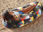 Wekapo Inflatable Lounger Air Sofa Chair-Camping & Beach Accessories-Portable Water Proof Couch For Hiking, Picnics, Outdoor, Mu