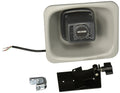 Valcom V-1080-Gy One Way 3-Watt Amplified Flexhorn With Mounting Bracket, Gray