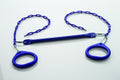 Standard Trapeze Bar With Rings | Purple | Compatible With Most Playsets | Easy To Install | 115Lb Capacity | Swing Hangers Not 
