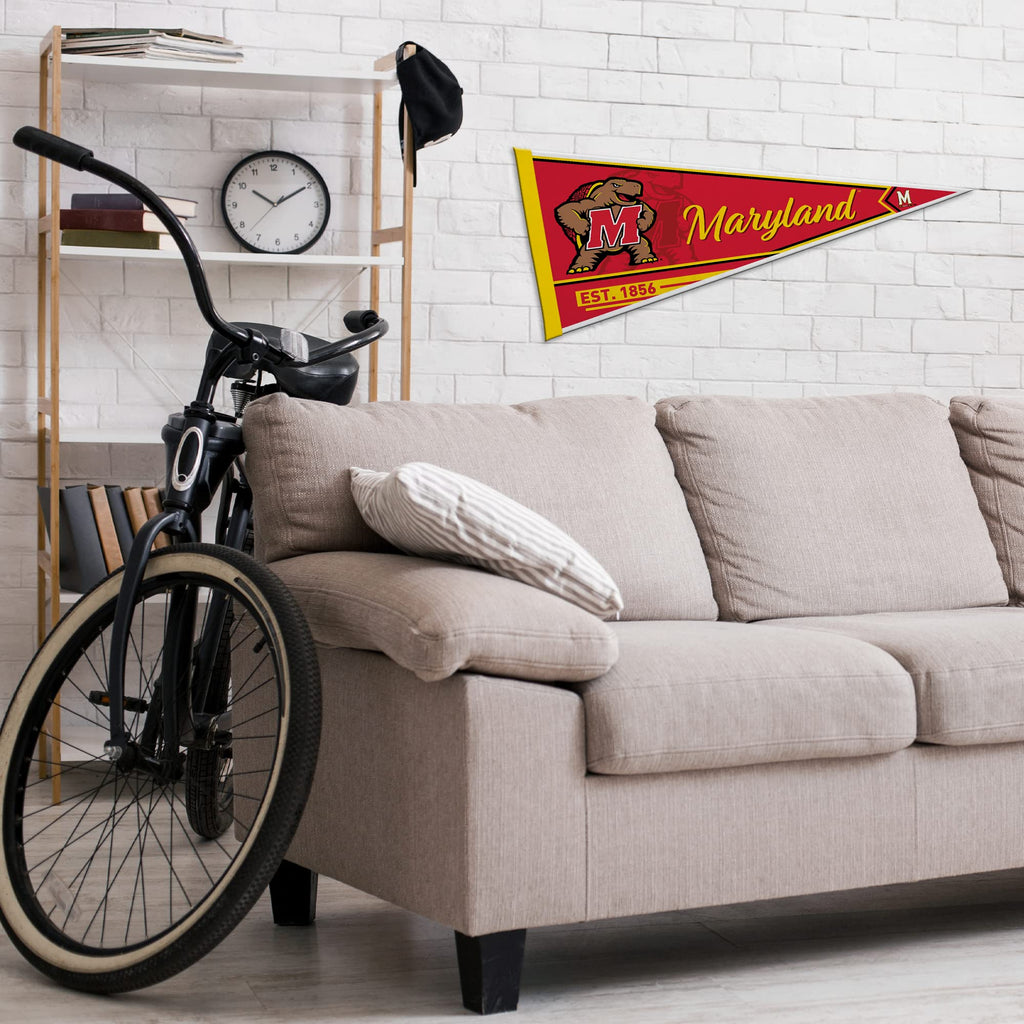 Rico Industries Ncaa Classic 12'' X 30'' Felt Wall D  Cor Pennant - Great For Home/Bed Room/Man Cave D  Cor