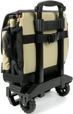 Arctic Zone Titan Deep Freeze 60 (50+10) Can Collapsible Rolling Cooler With Wheels And All-Terrain Cart, Moss