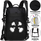 Createy Military Tactical Backpack, Large Army 3 Day Assault Pack 45L Molle Bag Rucksack Bug Out Bag Daypacks With Molle System