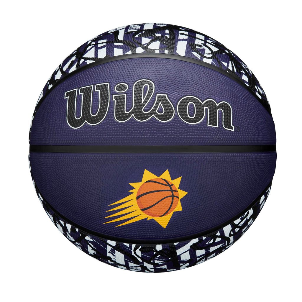 Wilson Nba Team Graffiti Basketball - Phoenix Suns, Size 7-29.5''