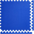 Meister X-Thick 1.5 Interlocking EVA Foam Mats - 2X Cushion for Wrestling, MMA Takedowns & Gymnastics - 2'x2' Tiles - Blue - 36 