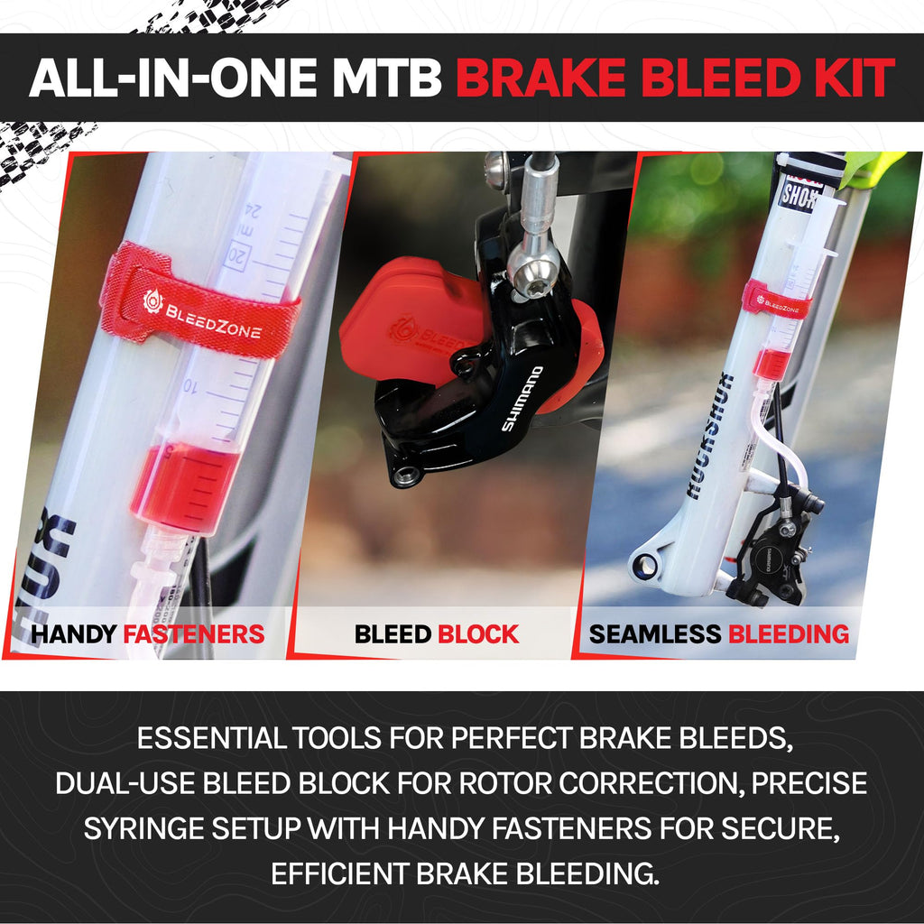 Bleed Kit For Shimano Hydraulic Mountain Bike Mtb Brakes With 120Ml Mineral Oil