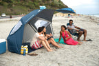 Sport-Brella Versa-Brella SPF 50+ Adjustable Umbrella with Universal Clamp, XL, Firebrick Red