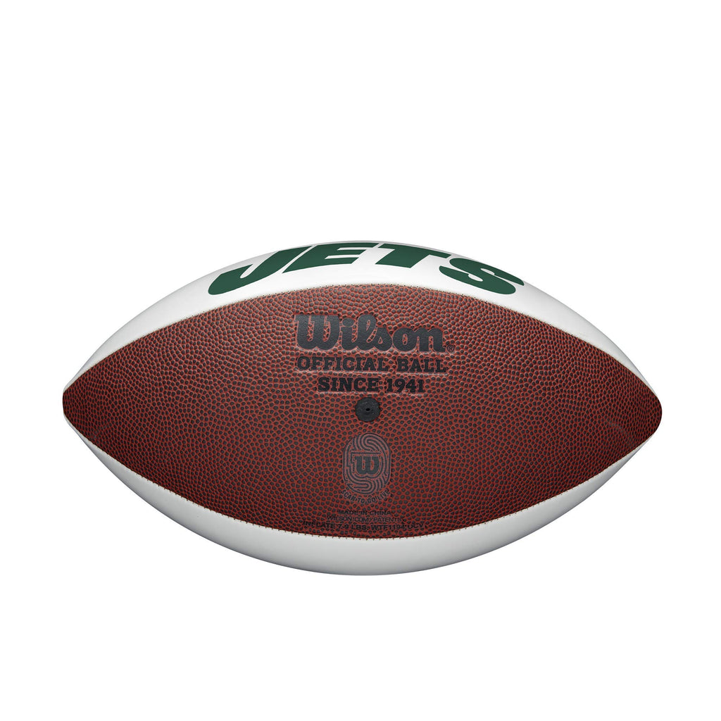 Wilson Nfl Live Signature Autograph Football - Official Size, New York Jets