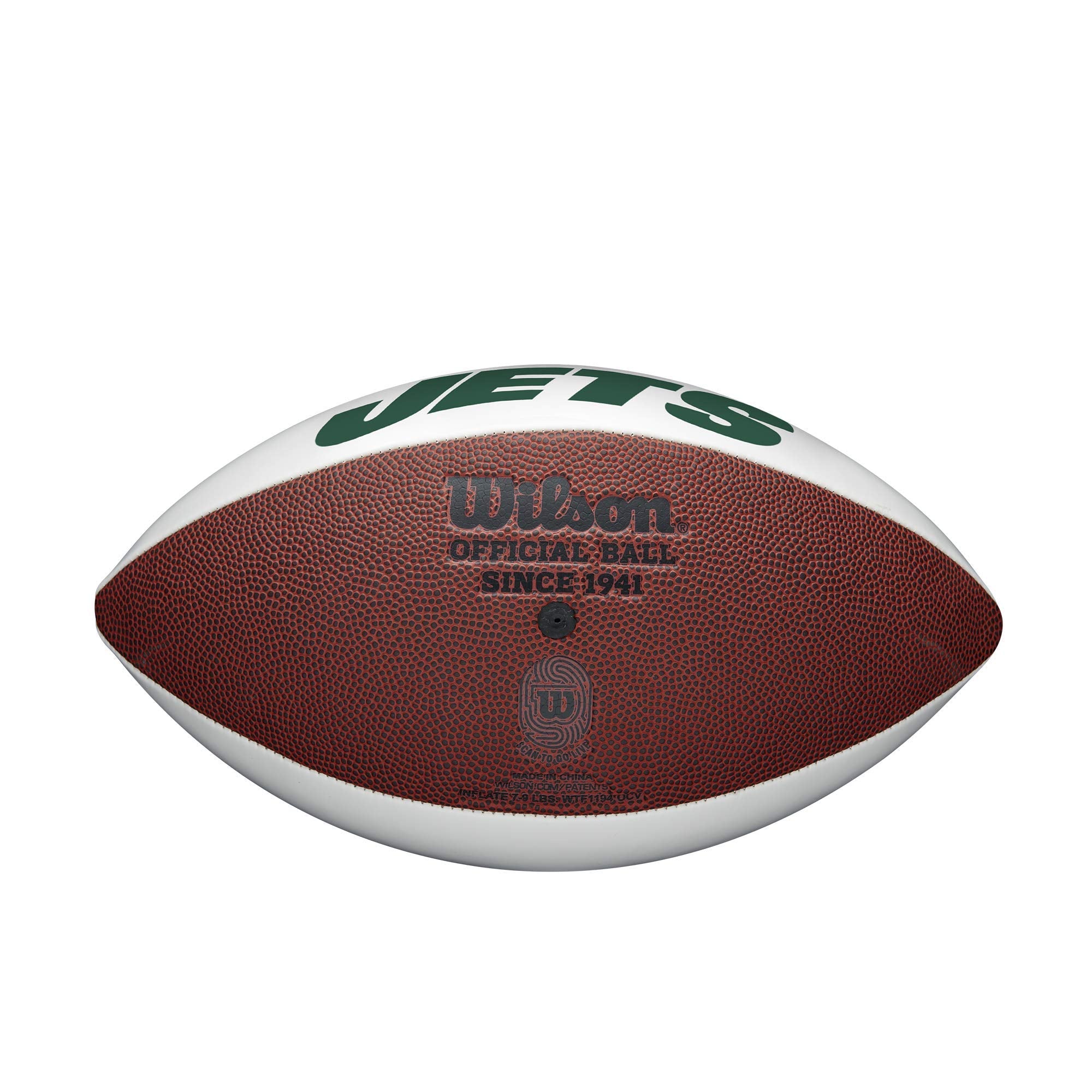 Wilson Nfl Live Signature Autograph Football - Official Size, New York Jets
