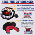Oral Mart Vampire Fangs Football Mouth Guard - Lip Guard Mouthpiece  Lip Protector Mouthguard (Detachable Strap Included)