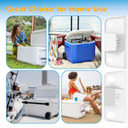 Cooler Replacement Plastic Hinges & Screws Set Compatible With Coleman Coolers  4 Pack