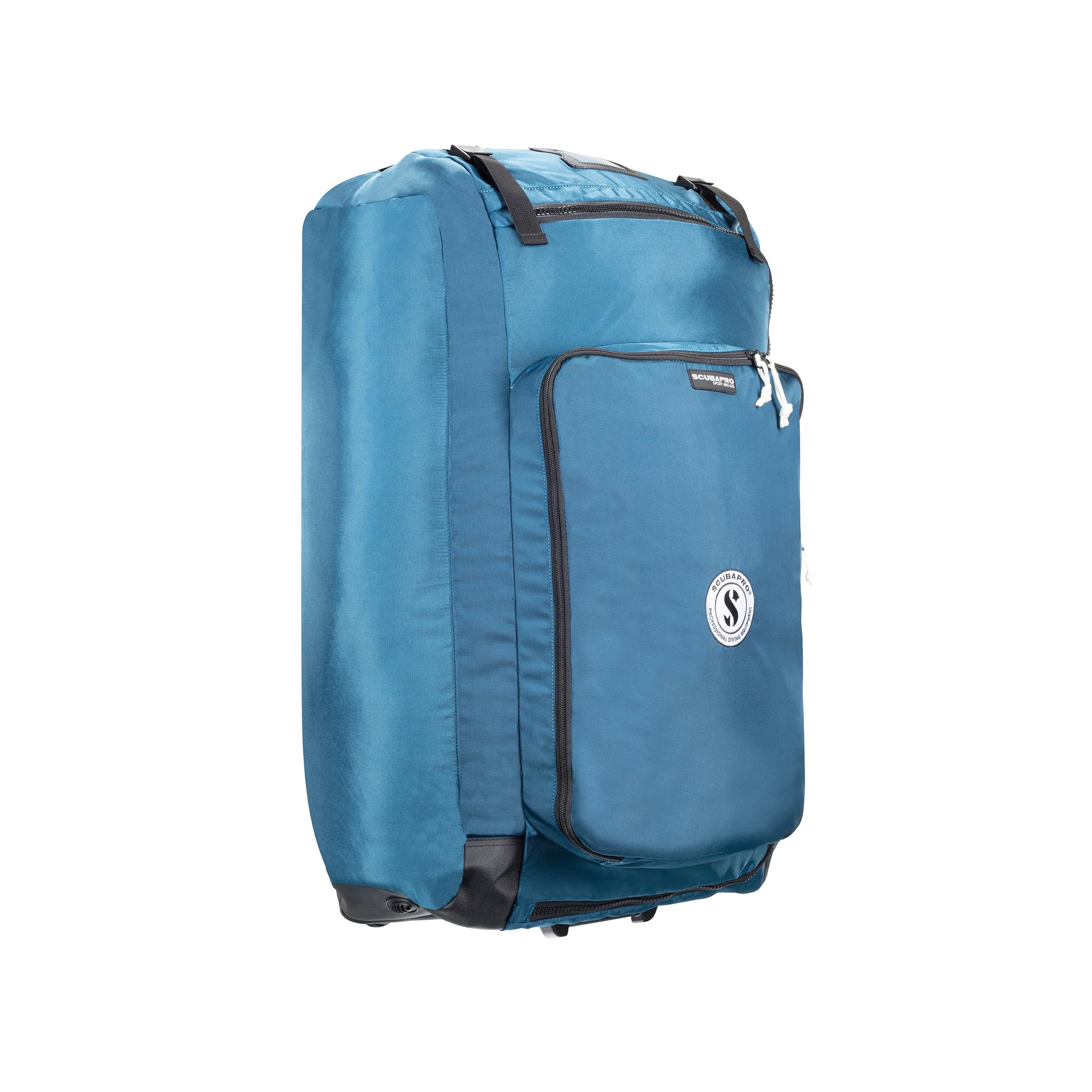 SCUBAPRO Sport 125 Roller Dive Bag with Backpack Straps, Top and Bottom Carry Handles and Double Duffel Straps for Scuba Diving 