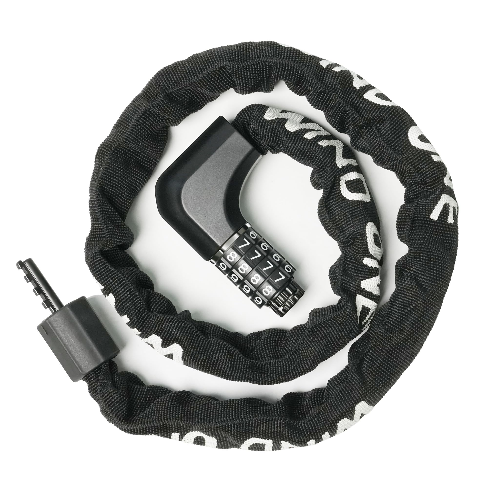 Windone Bike Chain Lock Heavy Duty Anti Theft, 4 Digit Combination Bicycle Lock, 3.2 FT Security Chain Lock for Bike, E Bike, Mo