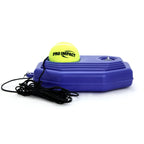 Pro Impact Tennis Trainer Rebounder Ball - Solo Training Equipment With Fillable Baseboard & Rope - Durable Self-Practice Tennis
