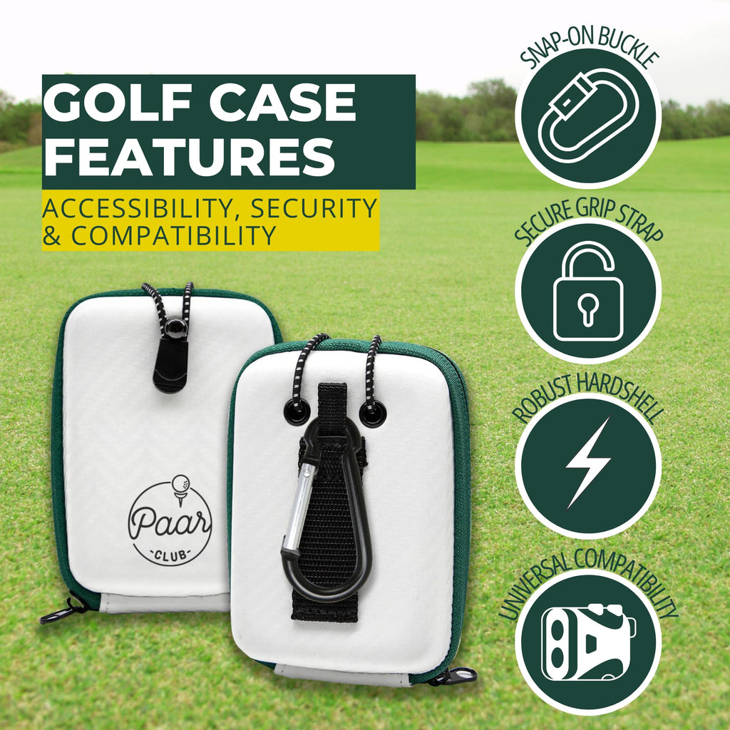 Paar Club Golf Range Finder Case  Universal Hardshell Case Compatible With Bushnell/Callaway & Most Rangefinder  Protect & Carry