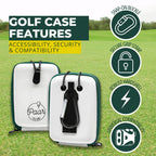 Paar Club Golf Range Finder Case  Universal Hardshell Case Compatible With Bushnell/Callaway & Most Rangefinder  Protect & Carry