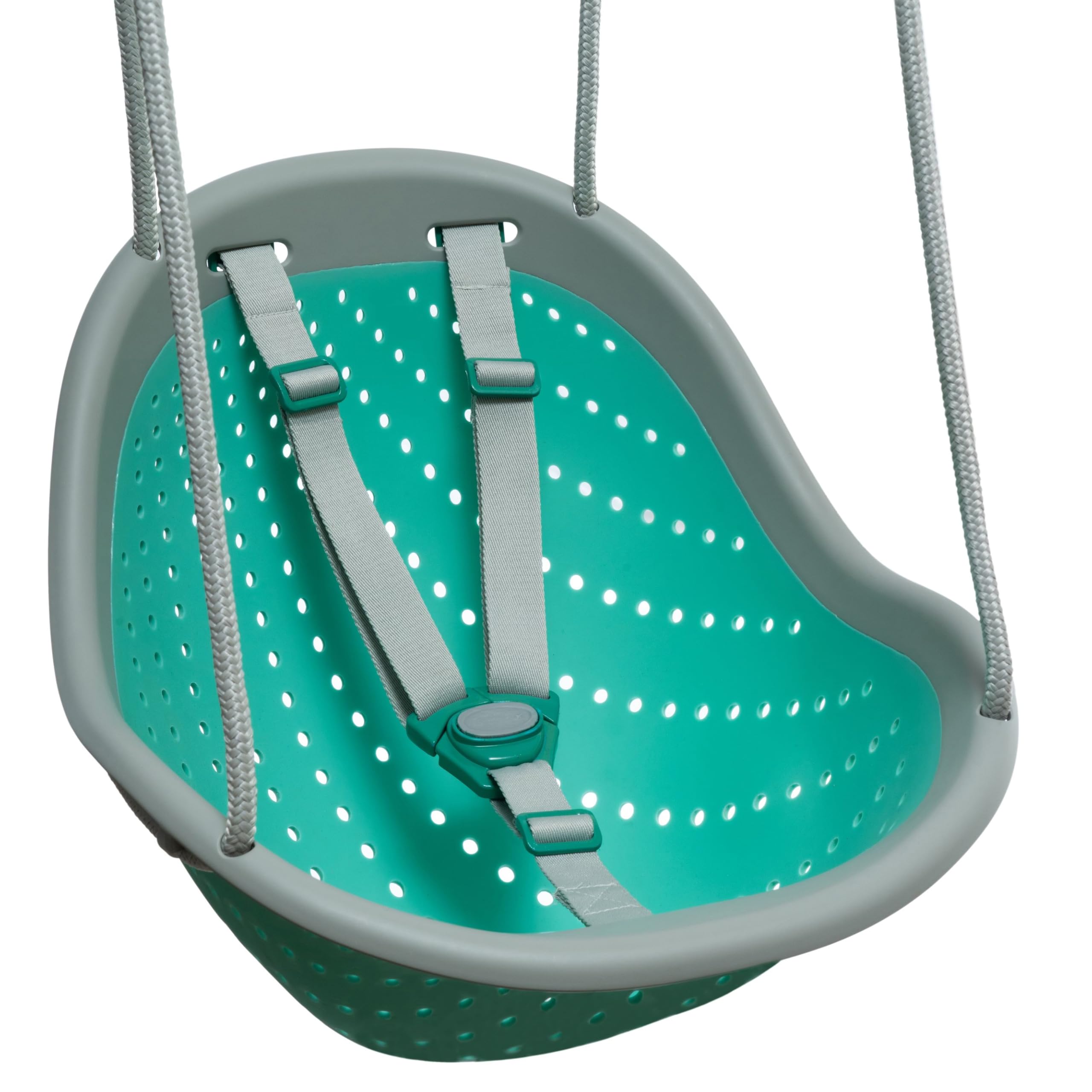 Child Swing Seat, 6 Months to 3 Years of Age. Soft, Durable, Flexible and Breathable. Adjustable Straps and Clips, Weather Resis