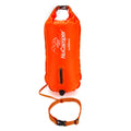 NuCamper Swim Buoy for Open Water Swimmers With Adjustable Waist Belt, Waterproof Dry Bag, Swim Bubble For Safty Swimming, Train