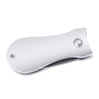 Mile High Life All Metal Foldable Golf Divot Tool With Pop-Up Button & Magnetic Ball Marker (Silver Bone)