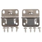 Coleman Replacement Cooler Hinges (2-Pack), Stainless Steel Hinges For Damaged Coleman Coolers, 2 Steel Hinges & 8 Mounting Scre